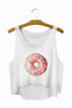 Hello My Na Is Barbie Harajuku Letter Crop Tops Loose Vest Sexy Fitness Personality Short Tank Top Slim Vest F670