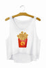 Hello My Na Is Barbie Harajuku Letter Crop Tops Loose Vest Sexy Fitness Personality Short Tank Top Slim Vest F670