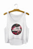 Hello My Na Is Barbie Harajuku Letter Crop Tops Loose Vest Sexy Fitness Personality Short Tank Top Slim Vest F670