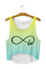 Hello My Na Is Barbie Harajuku Letter Crop Tops Loose Vest Sexy Fitness Personality Short Tank Top Slim Vest F670