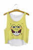 Hello My Na Is Barbie Harajuku Letter Crop Tops Loose Vest Sexy Fitness Personality Short Tank Top Slim Vest F670