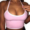 Sexy 1PC Women Girl Hot Summer 9Colors Solid Hanging Neck Stretchy Sexy Bottoming Bodycon Tank Tops
