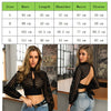 Sexy Backless Bandage Blouses Women Mesh Sheer Black Stripe Shirts See Through Hollow Long Sleeve Top High Neck Casual Crop Tops
