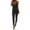 Sexy Backless Jumpsuits 2022 Summer Women Spaghetti Strap Lace-up Jumpsuit Hollow Out Bandage Solid Zipper Casual Overalls GV790