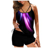 Sexy Bikinis Woman Swimwear Women's Swimsuit Swim Tankini Large Bikini Set Digital Print Suspender Beach Split Bathing Suit 2023