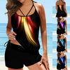 Sexy Bikinis Woman Swimwear Women's Swimsuit Swim Tankini Large Bikini Set Digital Print Suspender Beach Split Bathing Suit 2023