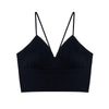 Sexy Crop Top Women 2022 Bralette Satin Silk Tank Tops Ladies Camisole Spaghetti Strap Cropped feminino t shirt Crochet Camis