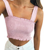 Sexy Fashion Women Crop top Short Casual Tank Tops Vest Bow Bandage Halter summer tops good quality Ropa Mujer Camisetas