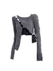 Sexy Hollow Out Irregular Knitted Top Harajuku Y2K Pullovers Streetwear Long Sleeved Korean Style Split Pullover Thin Sweaters