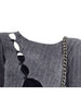 Sexy Hollow Out Irregular Knitted Top Harajuku Y2K Pullovers Streetwear Long Sleeved Korean Style Split Pullover Thin Sweaters