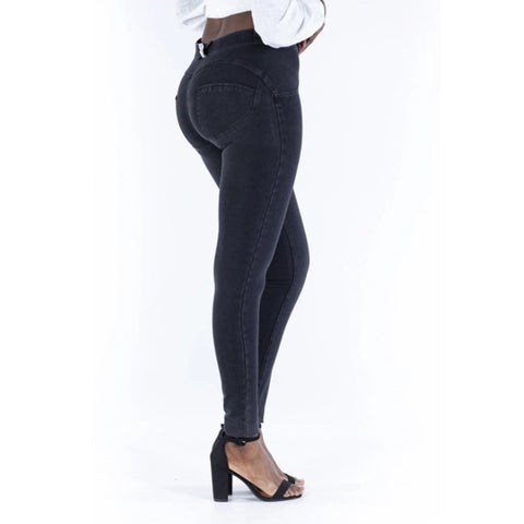 Sexy Jeans for Women y2k Skinny Push up Jeans Slim Fit Femme Mujer Mid Rise Fitness Shapewear Girls Denim Booty Control