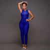 Sexy Jumpsuits for Women 2022 Summer New Body Long Bodycon Full Bodysuit Bandage Rompers Womens Jumpsuit Combinaison Femme