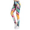 Sexy Leggings Women Fitness Leggings Silm Legins High Waist Stretch Trouser Female Colorful Printed Pencil Yuga Pants WAIBO BEAR