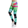 Sexy Leggings Women Fitness Leggings Silm Legins High Waist Stretch Trouser Female Colorful Printed Pencil Yuga Pants WAIBO BEAR