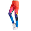 Sexy Leggings Women Fitness Leggings Silm Legins High Waist Stretch Trouser Female Colorful Printed Pencil Yuga Pants WAIBO BEAR