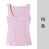 Sexy Low-Cut Tank Tops Women Large U-neck Bottoming Cotton Basic Tanks Sexy Nightclubs Clothing Plus Size Tanks Black White Gray