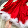 Sexy Off Shoulder Faux Strapless Dress Women Red/Black/White Elegant Club Party Vestidos Female High Waist Mini Dress Christmas