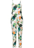 Sexy Sleeveless jumpsuit women long romper 2022 summer lady Fashion floral trousers beach jumpsuit coveralls sexy female frock