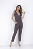 Sexy Sleeveless jumpsuit women long romper summer women lady zipper playsuit trousers beach jumpsuit coveralls female frock new