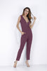 Sexy Sleeveless jumpsuit women long romper summer women lady zipper playsuit trousers beach jumpsuit coveralls female frock new