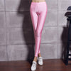 Sexy Solid Candy Neon Women's Leggings 15 colors summer autumn High Stretched Jeggings Fitness Clothing Ballet Dancing Pant