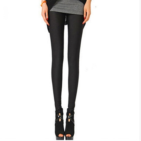 Sexy Solid Candy Neon Women's Leggings 15 colors summer autumn High Stretched Jeggings Fitness Clothing Ballet Dancing Pant