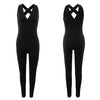 Sexy Women Fashion Bandage Jumpsuits Slim Elasticity Combinaison Femme Overalls V-Neck Fitness Jumpsuit Rompers Skinny Bodysuit