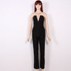 Sexy Women Jumpers And Rompers Elegant Womens Jumpsuit Casual Solid Bodysuit Sleeveless Crew Neck Long Playsuits