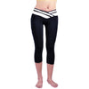 Sexy Women Workout Slim Leggings Casual exercise Fitness Waistband Capri Leggings Pants 6 Colors