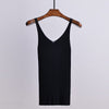 Sexy Women's Tank Top Sleeveless Women V-Neck Knitted Vest Blouse 2022 Summer Female Slim Fashion Tank Tops Woman Clothes