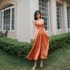 Sexy open back dress women's summer bow tie suspender skirt seaside holiday photo white long skirt beach skirt dress