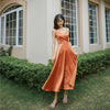 Sexy open back dress women's summer bow tie suspender skirt seaside holiday photo white long skirt beach skirt dress