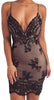 Sexy suspender back sequin dress summer women's clothing