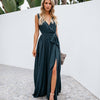 Sexy women Strap Maxi Dress V Neck Backless Chiffon Bandage beach Party Dress elegant Summer boho long dress vestidos 2023 new