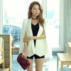 Shawl Collar Split Sleeve Cloak Blazer Cape Women Spring Autumn Party Club Business OL Suit Jacket Coat Black White Cardigan