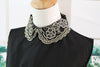 Shirt Blouse Choker Pearl Bead False collar women Grey Detachable Shirt Sweat Clothes Accessories False