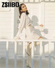 Shirt suit skirt spring and summer female black and white design sense niche short top high waist skirt Suits with skirt Y2K