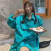 Shirts Women Leisure Stylish Daily Streetwear Harajuku Long Sleeve Loose Korean Style Student Female Blouses Lazy Autumn Popular