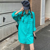 Shirts Women Leisure Stylish Daily Streetwear Harajuku Long Sleeve Loose Korean Style Student Female Blouses Lazy Autumn Popular