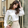 Shirts Women Pure Fresh Simple Leisure Popular Sweet Girls Spring  Kawaii Blouses Holiday Female Clothes Preppy Style