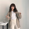 Shirts Women Spring Long Sleeve Plaid Loose 2XL Students All-match Street Wear Korean Style Leisure Blouses Womens Tops Chic New