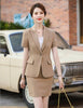 Short Sleeve Business Women Skirt Suits Summer 2022 Temperament Slim Blazer And Skirt Office Ladies Work Wear
