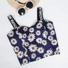 Short Top 2022 Printing New Arrival Summer Women Top Cropped Letter Halter Crop Top Female All Matches Cute Tank Tops For Women