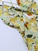 Showmirror Summer Floral Print Twist Cut Out Midi Dress Women Holiday Strap Slit Sundress Party Club Backless Dresses Clothes