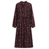 Side Split Knitting Dress Woman High Collar Winter Gray Chic Elegant Long Sweater Dresses Korean Single Breasted Knitwear