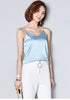 Silk Halter Top Women Camisole 2022 Summer Satin Tops Hot Sexy Sleeveless Vest White Crop Top Women Camis Roupas Femininas