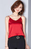 Silk Halter Top Women Camisole 2022 Summer Satin Tops Hot Sexy Sleeveless Vest White Crop Top Women Camis Roupas Femininas