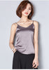 Silk Halter Top Women Camisole 2022 Summer Satin Tops Hot Sexy Sleeveless Vest White Crop Top Women Camis Roupas Femininas
