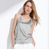 Silk Halter Top Women Camisole 2022 Summer Style Sexy Sleeveless Vest Slim White Crop Top Women Camis Roupas Femininas 3XL Y328a