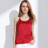 Silk Halter Top Women Camisole 2022 Summer Style Sexy Sleeveless Vest Slim White Crop Top Women Camis Roupas Femininas 3XL Y328a